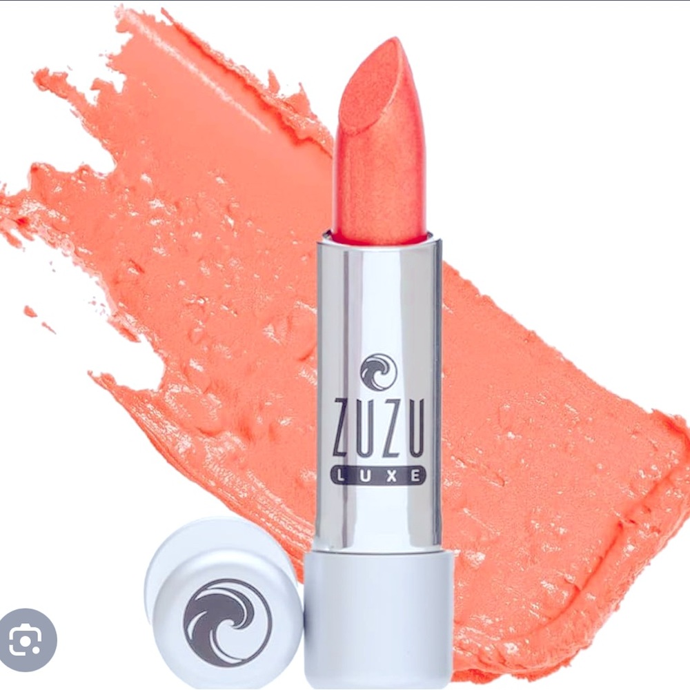 Zuzu Luxe Lip Color Lipstick (Sazerac - Pinkish Peach/Warm Pearl), Paraben Free